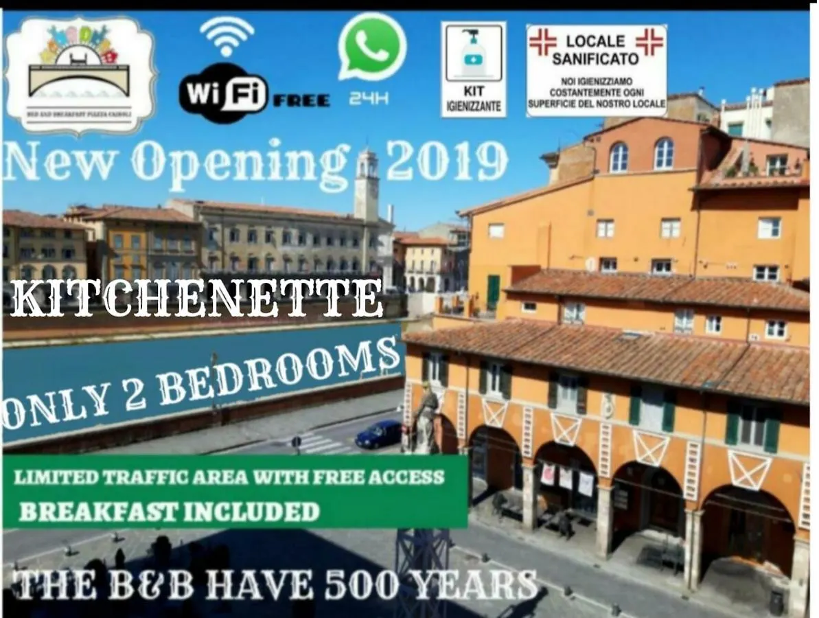 Alojamento de Acomodação e Pequeno-almoço B&B - Residenza D'Epoca Piazza Cairoli Pisa Itália